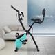 Hommoo - X-Bike, vélo de fitness pliable magnétique, vélo d'appartement pour cardio workout indoor