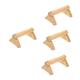 Sosoport 4 Sets Wooden Push-up Bar Gym Equipment Press-up Bar Abdominal Training Device Exercise Equipment Exercise Supply Push-up Handles Workout Equipment Sports Fitness Handstand