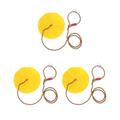 3 set Disc Swing Seat Safe Indoor Outdoor Play House Playground Accs Toys yellow