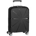 American Tourister - Koffer Starvibe Spinner 55 erweiterbar Handgepäckkoffer Schwarz Damen