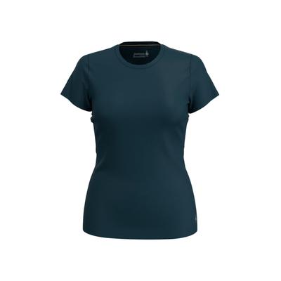 Smartwool Merino Short Sleeve Tee - Women's Twilight Blue Small SW016916G741S