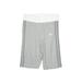 Adidas Athletic Shorts: Gray Activewear - Women's Size X-Small
