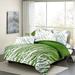 3pc King Bedding Duvet Cover Set Tree Branches Green