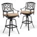 VredHom Swivel Bar Stool with Sunbrella Cushion