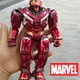 Figurines de Super héros Marvel les Avengers Iron Man Anti-hulk modèle d'armure jouets de