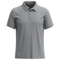 Smartwool - S/S Polo - Merino/Cotton - Merinoshirt Gr L grau