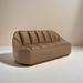 RARLON Single Sided Booth Faux Leather/Wood in Brown | 29.53 H x 55.12 W x 29.53 D in | Wayfair 03GZJ7229GAF2Z3PLG9U
