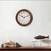 Winston Porter Raqwan 11" Wall Clock, Wood | 2.5 H x 11.5 W x 11.5 D in | Wayfair B4E20EBA55F443C7B54450AD08650880