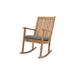 Willow Creek Designs Huntington Solid Wood Rocking Chair Wood/Solid Wood in Gray | 45.75 H x 24.5 W x 33 D in | Wayfair HUN-RCKNG-2SET-54048