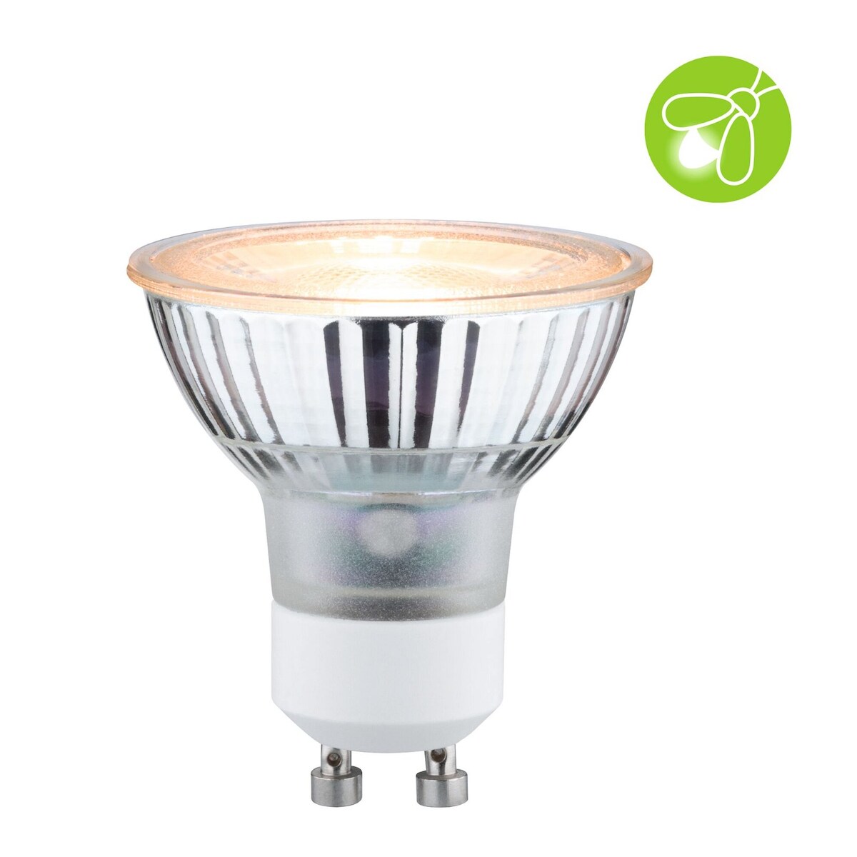 Paulmann Standard 230V LED Reflektor GU10 Insektenfreundlich 320lm 4,3W 2200K Silber 28972 Image