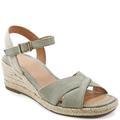 Easy Spirit Shandra - Womens 5.5 Green Sandal Medium