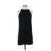 Everlane Casual Dress - Shift Crew Neck Sleeveless: Black Solid Dresses - Women's Size 00