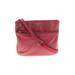 Fossil Leather Crossbody Bag: Pebbled Red Print Bags