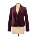 Ann Taylor Blazer Jacket: Burgundy Jackets & Outerwear - Women's Size 6