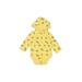 Just One You Made by Carter's Long Sleeve Onesie: Yellow Graphic Bottoms - Size 9 Month