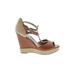 Sam Edelman Wedges: Brown Shoes - Women's Size 10