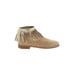 Kate Spade New York Ankle Boots: Tan Shoes - Women's Size 9 1/2 - Almond Toe