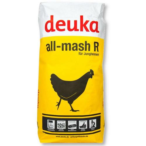 All-mash r Mehl Aufzuchtfutter m. Cocc. 25 kg Kükenfutter Geflügelfutter - Deuka