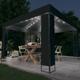 Pavillon Familienzelt Zelt für Camping/Markt/Festival Gartenpavillon mit Doppeldach &