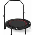 Indoor-Trampolin Ø101cm Faltbares Fitness-Trampolin Trampolin für Erwachsene und Kinder