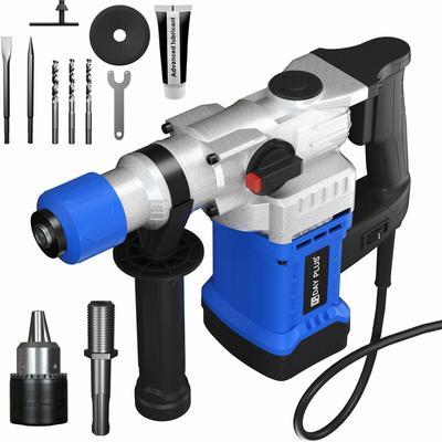 Abbruchhammer Stemmhammer 6J SDS-Plus Bohrhammer Meißelhammer Zubehörset 3000W Image