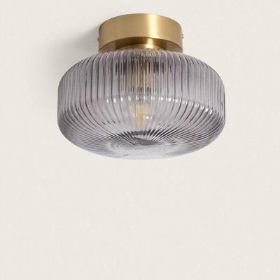 Efectoled - Deckenleuchte Metall und Glas Windsor Gold Image
