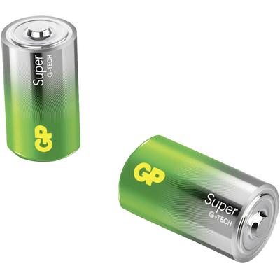 Gp Batteries - Super Mono (D)-Batterie Alkali-Mangan 1.5 v 2 St.