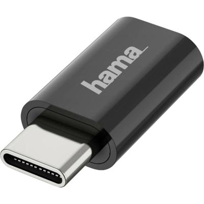 Hama - usb 2.0 Adapter [1x Micro-USB-Buchse - 1x usb-c® Stecker] Image