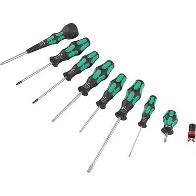 Schraubendreher-Set Kraftform Ball-Grip Set 2, 05134028001, 9-teilig - Wera