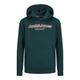 Jack & Jones Junior Hoodie Jungen grün, 164