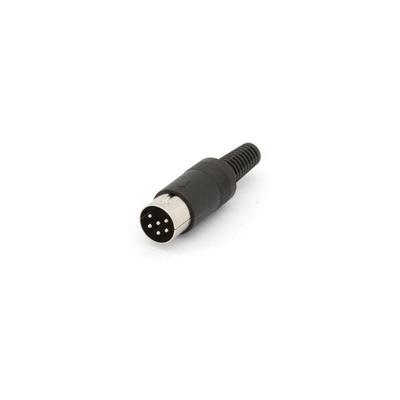 Velleman - din-stecker (audio) - 6-POLIG 240° - schwarz Image
