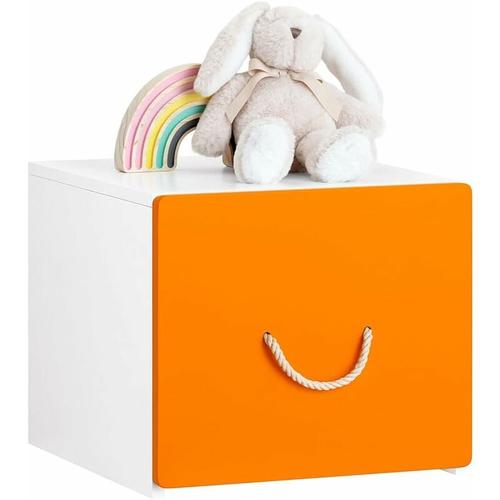 KMB74-W Kinder Spielzeugtruhe Spielzeugkiste mit Deckel Aufbewahrungsbox Kinder Spielzeugbox