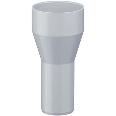 Inefa - Reduzierstück Fallrohr, pvc Zubehör Fallrohr Kunststoff, Verbindungsstück, einfache Image