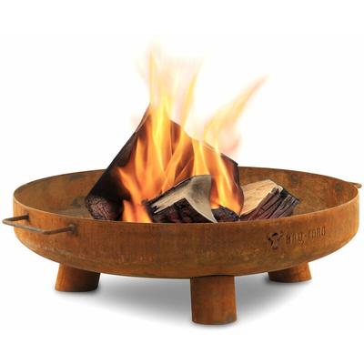 Bbq-toro - Feuerschale ø 60 cm, Rostoptik, Outdoor Dreibein Feuerstelle für Garten und Terrasse Image