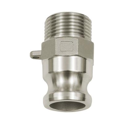 Kamlok-Schnellkupplungsstecker mit ag, Typ f, es 1.4401, r 1 - Riegler Image