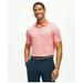 Brooks Brothers Men's Performance Series Hibiscus Print Jersey Polo Shirt | Coral | Size Large