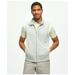 Brooks Brothers Men's Performance Series Full-Zip Pique Vest | Light Grey Heather | Size Large