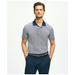 Brooks Brothers Men's Performance Series Micro Stripe Jersey Polo Shirt | Navy | Size XL