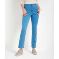 5-Pocket-Jeans RAPHAELA BY BRAX "Style INA FAY" Gr. 36K (18), Kurzgrößen, blau (bleached) Damen Jeans 5-Pocket-Jeans