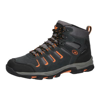 Outdoorschuh LICO "Outdoorstiefel Manaslu High", Gr. 36, grau, Veloursleder, Schuhe