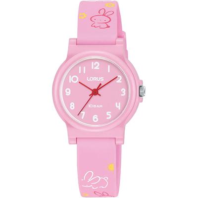 Quarzuhr LORUS Armbanduhren rosa Kinder Kinderuhren