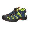 Sandale LICO "Sandale Nimbo", Gr. 34, blau, Synthetik, Schuhe