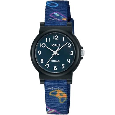 Quarzuhr LORUS, blau (dunkelblau, bunt), Armbanduhren, Kinder, Armbanduhr, Kinderuhr, Mädchenuhr, Jungenuhr, Geschenkidee Image