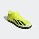 Fußballschuh ADIDAS PERFORMANCE "X CRAZYFAST CLUB TF" Gr. 44,5, gelb (team solar yellow 2, core black, cloud white) Schuhe Fußballschuhe