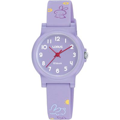 Quarzuhr LORUS Armbanduhren lila (helllila) Kinder Kinderuhren