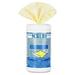 SCRUBS Stainless Steel Cleaner Wipes Towel - Citrus Scent - 30 / Canister - 6 / Carton - Yellow