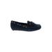 Bella Vita Flats: Slip On Platform Casual Blue Solid Shoes - Women's Size 7 - Round Toe