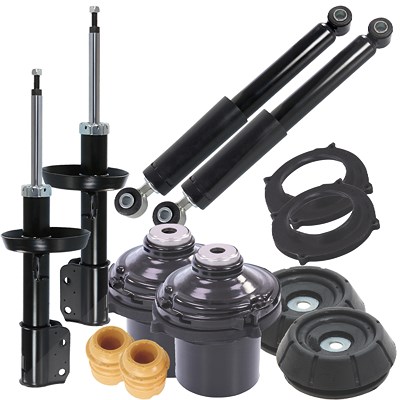 Atec 4x Stossdämpfer Gasdruck Komplett-Set [Hersteller-Nr. 40581577] für Opel