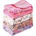 1 Pack 4 Dog Blanket Soft Puppy Blankets Fleece Flannel Throw Dog Blankets Warm Pet Blankets for Cat & Large Dogs(41 x31 )