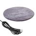 BUYISI 40cm Pet Electric Blanket Heating Pad Dog Cat Bed Mat Pet Dog Sofa Cushions Silver gray